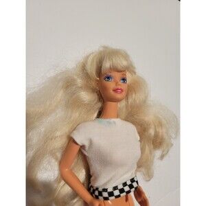 Twist N Turn Barbie 1976 Blonde with Bangs Bent Arms Vintage Mattel